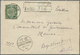 Br China: 1904. Registered Envelope (opened For Display) Addressed To Hanoi Bearing Chinese Imperial Po - Andere & Zonder Classificatie