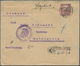 Br China: 1914, Reaper 20 C. Tied Bisected Bilingual „CHANGSHA 8 AUG 21“ To Registered Cover Via Shangh - Other & Unclassified