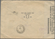 Br China: 1914, Junk 10 C. Pair Tied Two Strikes Bisected Bilingual „CHANGSHA 23 MAY 22“ To Registered - Autres & Non Classés