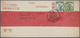 Br China: 1923, Two Preprinted Red Band Cover From The "Cath. Mission Lanchow" As Printed Matter With J - Other & Unclassified