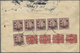Br China: 1946, Airmail Surcharge Set On Hong Kong Printing Inc. The Better $53/15 C.  Tied "SHANGHAI 1 - Andere & Zonder Classificatie