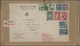 Delcampe - Br China: 1947/58, Three Covers Used To: Siam (printed Matter Registered),  England ($190.000 Franking) - Other & Unclassified