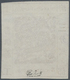 (*) China - Shanghai: 1871/72, 3 Ca. Red Brown, Official Reprint On Mesh Paper, Unused, Signed Calves. - Other & Unclassified