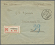 Br China - Provinzausgaben - Mandschurei (1927/29): 1928, 30 C. Tied "MANCHOULI 5.8.19" To Reverse Of R - Manchuria 1927-33