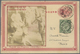 GA China - Ganzsachen: 1898, Two Cards CIP 1 C. With Lithographic Images From Yunnan Province (clay Fig - Postkaarten