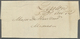 Br Indien - Vorphilatelie: 1819 (25 June) QUILON: An Early Letter With "Chilon" In Manuscript To Major - ...-1852 Prephilately