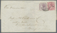 Delcampe - Br Indien: 1861-83 Five Covers Including 1860 QV 2a. Dull Pink Tied By Numeral "55" In BLUE To 1861 Cov - Other & Unclassified