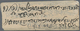 Br Indien: 1865 Trisected "OOMRAWUTTEE/186 NOV 26/Bearing" D/s (not Recorded By Giles) On Small Native - Andere & Zonder Classificatie