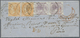 Br Indien: 1867. Small Envelope Addressed To Paris Bearing India SG 56, 8p Mauve (pair) And SG 61, 2a O - Andere & Zonder Classificatie