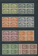 ** Syrien: 1934, 10 Years Republic Complete Set In Blocks Of Four, Mint Never Hinged, Michel Catalogue - Syrië