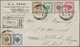 Br Malaiische Staaten - Kedah: 1919 Registered Cover From Sungei Patani To Portland, Oregon, USA Franke - Kedah