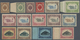 **/* Malaiische Staaten - Kedah: 1921-32 Complete Set Of 15 Values Up To $5, Four Stamps (40c, 50c, $1, $ - Kedah