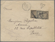 Br Hongkong: 1888. Stamp-less Envelope (roughly Opened) Written From The French Consulate In Hong Kong - Other & Unclassified