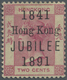 * Hongkong: 1891, 50th Anniversary Of Colony 2 C. Rose, Unused, Fresh Colour, Very Fine, Signed Dr. Kn - Andere & Zonder Classificatie