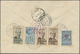 Delcampe - Br Syrien: 1945, President Shukri Al-Quwatli, 5pi. To 200pi., All Seven Airmail Mini Sheets, Each On Re - Syrië