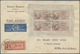 Delcampe - Br Syrien: 1945, President Shukri Al-Quwatli, 5pi. To 200pi., All Seven Airmail Mini Sheets, Each On Re - Syrië