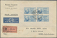 Delcampe - Br Syrien: 1945, President Shukri Al-Quwatli, 5pi. To 200pi., All Seven Airmail Mini Sheets, Each On Re - Syria