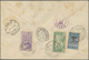 Delcampe - Br Syrien: 1945, President Shukri Al-Quwatli, 5pi. To 200pi., All Seven Airmail Mini Sheets, Each On Re - Syria