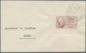 Br Syrien: 1945/1946. Complete IMPERFORATE Airmail Set "President Shukri El Kouatly" (7 Values) On 7 Co - Syria