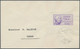 Br Syrien: 1945/1946. Complete IMPERFORATE Airmail Set "President Shukri El Kouatly" (7 Values) On 7 Co - Syrië