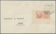 Br Syrien: 1945/1946. Complete IMPERFORATE Airmail Set "President Shukri El Kouatly" (7 Values) On 7 Co - Syria