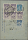 GA China - Ganzsachen: 1949,  SYS $500 (5), $1000, $5000 Tied "SHANGHAI 16.5.49" To Reverse Of Official - Postkaarten
