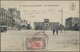 Br China - Incoming Mail: Djibouti, 1919. Picture Post Card 'La Place Menelik' Addressed To Hanoi Beari - Andere & Zonder Classificatie