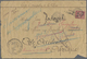 Br China - Fremde Postanstalten / Foreign Offices: French Offices, 1908. Military Mail Envelope (crease - Other & Unclassified