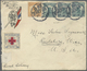 Br China - Besonderheiten: 1918, "American Red Cross China" 25 C. Vignette On Cover From "CHEFOO 24.JUN - Other & Unclassified