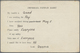 Br China - Taiwan (Formosa): 1943. Prisoner Of War 2nd Taiwan Card (Name & Rank) Dated '22/11/1943' Hea - Other & Unclassified