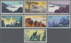 ** China - Volksrepublik: 1963, Landscapes Of Huang Shan Mnh, Complete Set Of 16 Values. Some Stamps Wi - Other & Unclassified