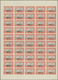 Delcampe - ** Dubai: 1963, Airmail Definitives "Falcon", 20np. To 1r. Imperforate, Complete Set Of Eight Values, S - Dubai