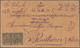 Br Französisch-Indochina: 1899, Two Envelopes Each Franked With 25 C. Allegory Sent From PNOMPEN; CAMBO - Covers & Documents