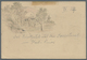 GA Französisch-Indochina: 1903. First Issue Imperial Chinese Post Coiling Dragon 1c Rose Postal Station - Brieven En Documenten