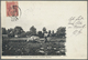 Br Französisch-Indochina: 1907. Picture Post Card Of 'Buffalo In The Rice Fields, Laos' Addressed To Fr - Covers & Documents