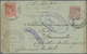 GA Französisch-Indochina: 1909, UPU Reply Card 10 C. Uprated Spain 10 C. Used "BARCELONA 1 JUL 09" To N - Brieven En Documenten