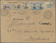 Br Französisch-Indochina: 1919. Registered Envelope (opening Faults) Addressed To Bordeaux Bearing Lndo - Brieven En Documenten