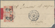 Br Französisch-Indochina: 1920. Red Band Envelope (corner Fault) Addressed To Hanoi Bearing Lndo-China - Brieven En Documenten