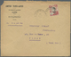 Br Französisch-Indochina: 1924. Envelope (faults) Headed 'Comptoir Franco-Laotian/Vientiane/Laos' Addre - Brieven En Documenten