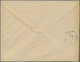 GA Französisch-Indochina: 1924. Postal Stationery Envelope 4c Orange Addressed To Hanoi Cancelled By 'P - Brieven En Documenten