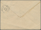 GA Französisch-Indochina: 1924. Lndo-China Postal Stationery Envelope (minor Spots) 15c Violet Upgraded - Brieven En Documenten