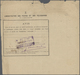 Br Französisch-Indochina: 1926, Parcel Bulletin To France With "quittances" 4 C. Brown Canc. "PHAN-RANG - Brieven En Documenten