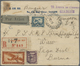 Französisch-Indochina: 1929/37, Indochine-Saigon-Burma Three Better Franked Registerd Covers, All Se - Brieven En Documenten