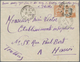 GA Französisch-Indochina: 1929. Postal Stationery Envelope 4c Orange Upgraded With Indo-China SG 140, 1 - Brieven En Documenten