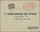 Br Französisch-Indochina: 1933. Envelope (small Faults/tear At Top And Right) Addressed To Saigon Beari - Brieven En Documenten