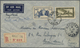 Br Französisch-Indochina: 1937. Registered Air Mail Envelope Bearing Indo-China SG 210, 66c Olive And S - Brieven En Documenten