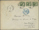Br Französisch-Indochina: 1938. Envelope (vertical Fold, Toned) Addressed To Tonkin Bearing Indo-China - Brieven En Documenten