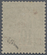 O Französisch-Indochina - Paketmarken: 1891, 10c. Black On Lilac Surcharged By Vermillion Handstamp, F - Strafport