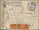 Br Französisch-Indochina - Portomarken: 1941. Stampless Envelope Written From Pondichery, French India - Strafport