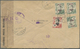 Br Französisch-Indochina - Postämter In Südchina: Canton, 1917. Censored Envelope (tear At Top) Address - Other & Unclassified